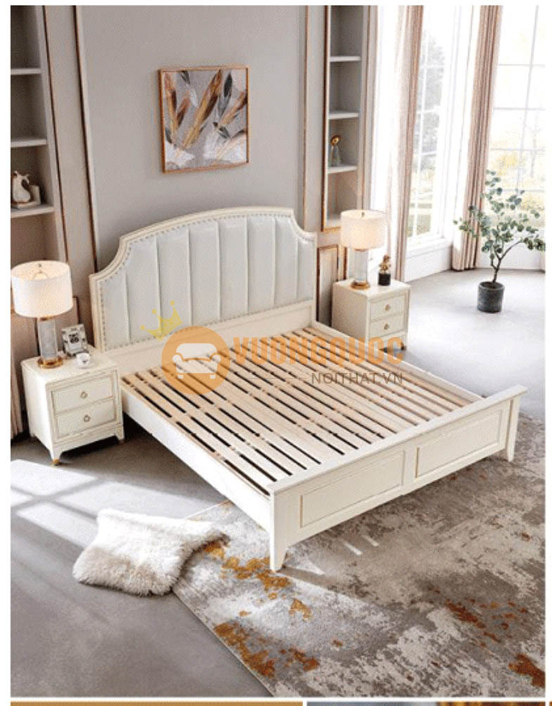 Giường ngủ trẻ em thiết kế hiện đại JY501G